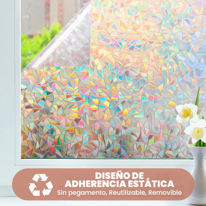 🪟Filme arcoíris para ventanas 🌈